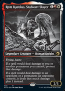Rem Karolus, Stalwart Slayer (Showcase Eternal Night) [Innistrad: Midnight Hunt] - The Mythic Store | 24h Order Processing