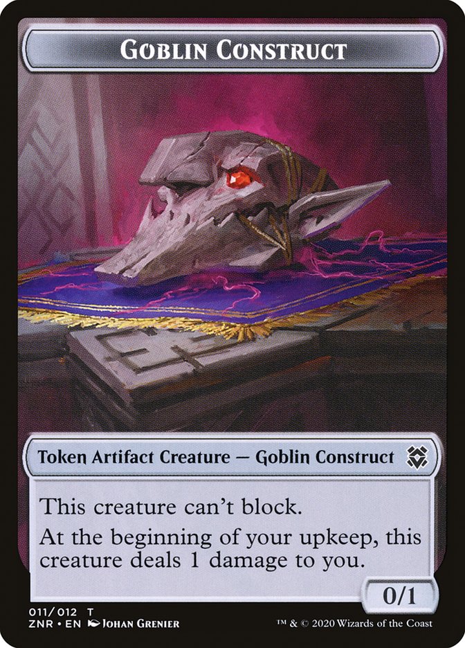 Goblin Construct Token [Zendikar Rising Tokens] - The Mythic Store | 24h Order Processing
