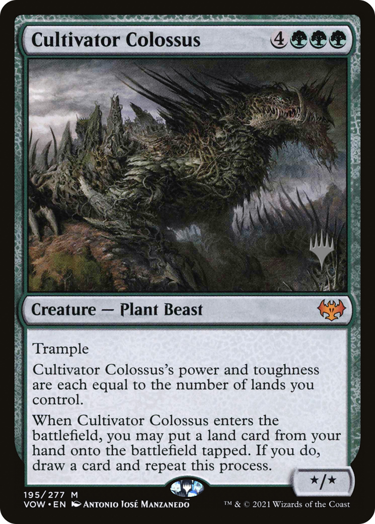 Cultivator Colossus (Promo Pack) [Innistrad: Crimson Vow Promos] - The Mythic Store | 24h Order Processing