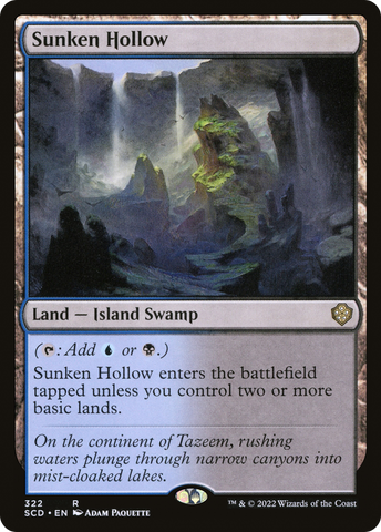 Sunken Hollow [Starter Commander Decks] - The Mythic Store | 24h Order Processing