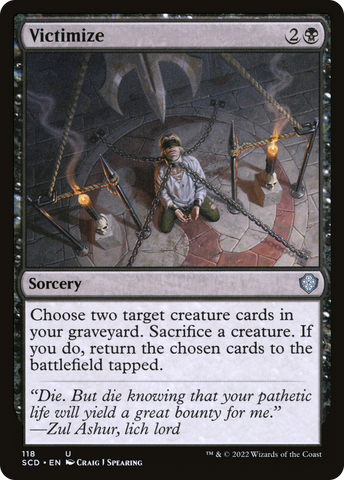 Victimize [Starter Commander Decks] - The Mythic Store | 24h Order Processing
