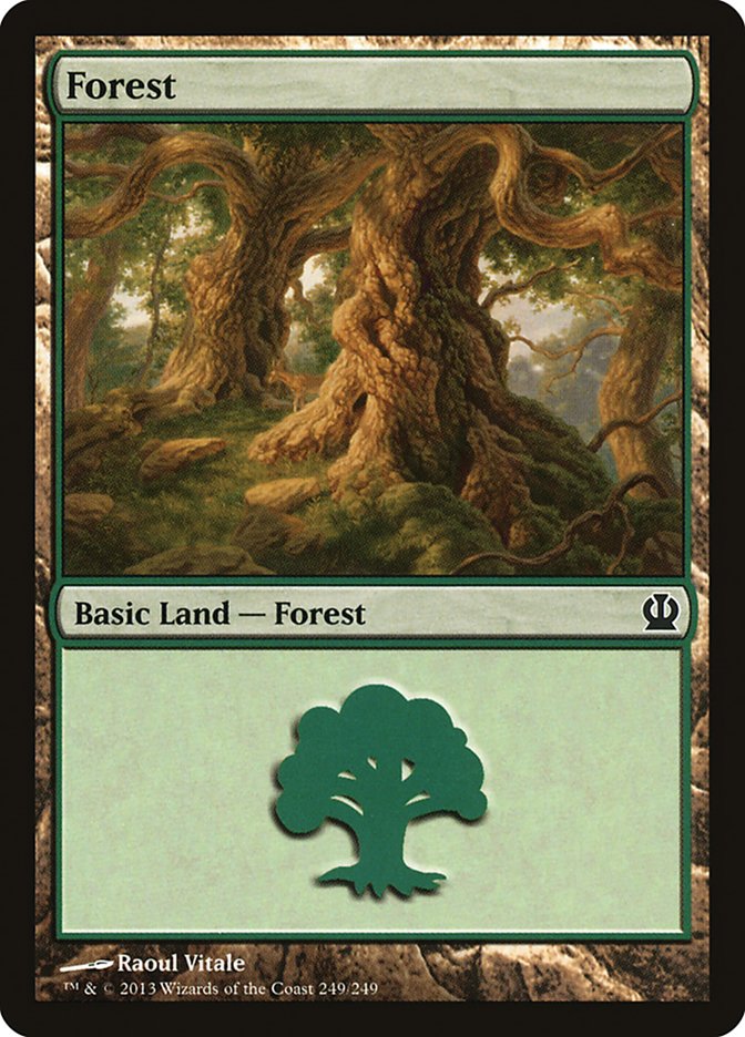 Forest (249) [Theros] - The Mythic Store | 24h Order Processing