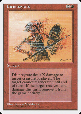 Disintegrate [Fourth Edition] - The Mythic Store | 24h Order Processing