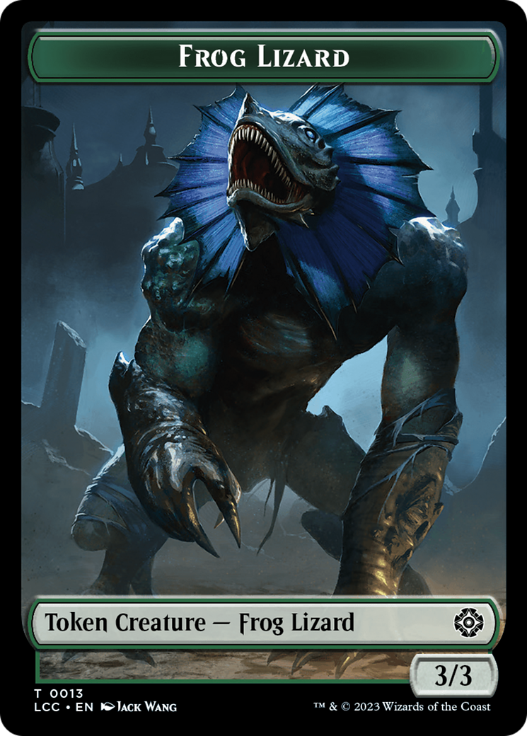 Frog Lizard // Merfolk (0003) Double-Sided Token [The Lost Caverns of Ixalan Commander Tokens] - The Mythic Store | 24h Order Processing