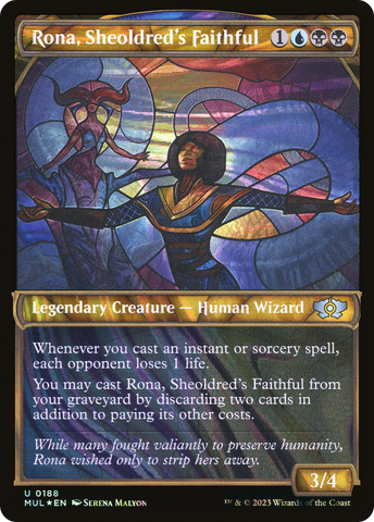 Rona, Sheoldred's Faithful (Halo Foil) [Multiverse Legends] - The Mythic Store | 24h Order Processing