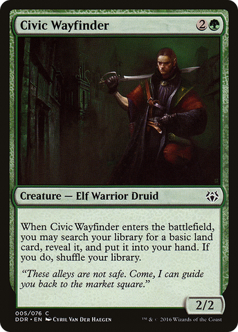 Civic Wayfinder [Duel Decks: Nissa vs. Ob Nixilis] - The Mythic Store | 24h Order Processing