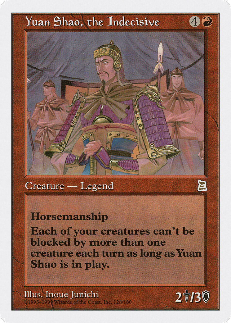 Yuan Shao, the Indecisive [Portal Three Kingdoms] - The Mythic Store | 24h Order Processing