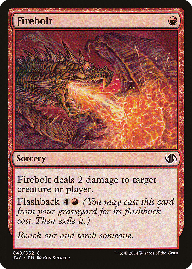 Firebolt [Duel Decks Anthology] - The Mythic Store | 24h Order Processing