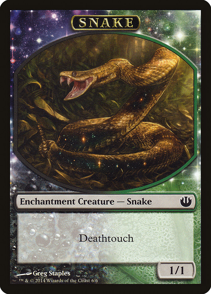 Snake Token [Journey into Nyx Tokens] - The Mythic Store | 24h Order Processing