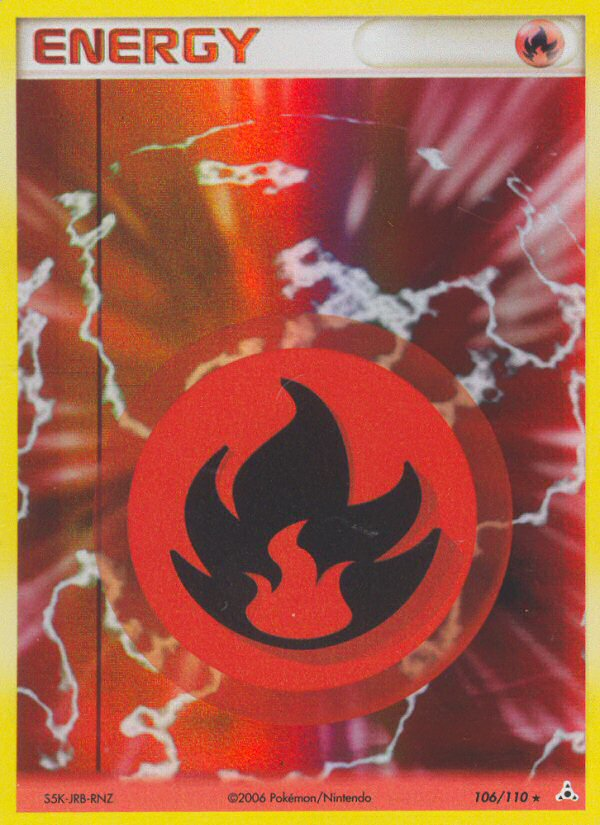 Fire Energy (106/110) [EX: Holon Phantoms] - The Mythic Store | 24h Order Processing