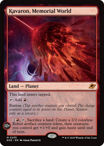 Kavaron, Memorial World [Edge of Eternities] - The Mythic Store | 24h Order Processing