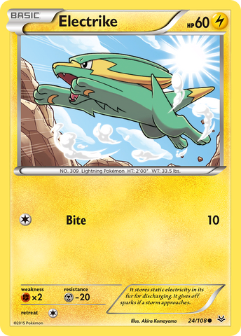 Electrike (24/108) [XY: Roaring Skies] - The Mythic Store | 24h Order Processing