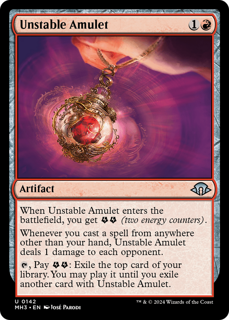 Unstable Amulet [Modern Horizons 3] - The Mythic Store | 24h Order Processing