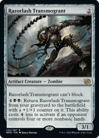 Razorlash Transmogrant (Promo Pack) [The Brothers' War Promos] - The Mythic Store | 24h Order Processing