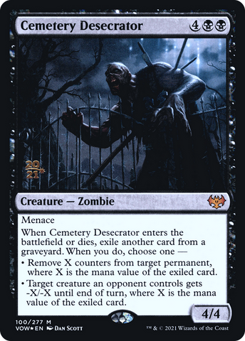 Cemetery Desecrator [Innistrad: Crimson Vow Prerelease Promos] - The Mythic Store | 24h Order Processing