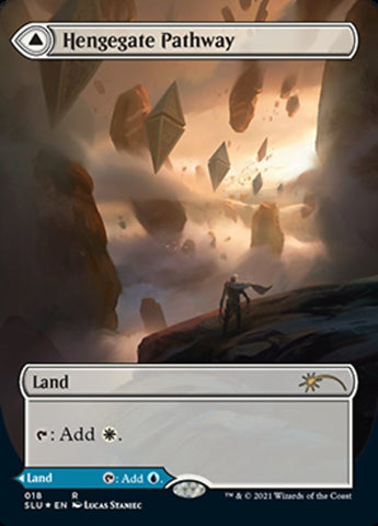 Hengegate Pathway // Mistgate Pathway (Borderless) [Secret Lair: Ultimate Edition 2] - The Mythic Store | 24h Order Processing