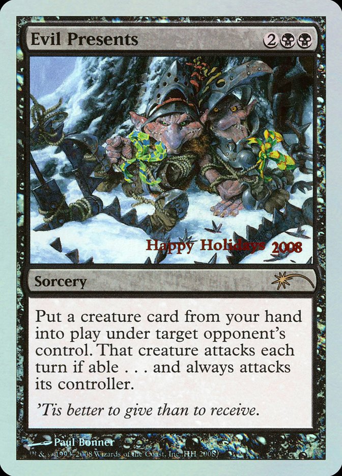 Evil Presents [Happy Holidays] - The Mythic Store | 24h Order Processing