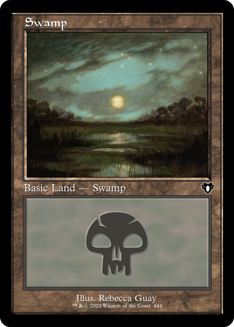 Swamp (444) (Retro) [Commander Masters] - The Mythic Store | 24h Order Processing