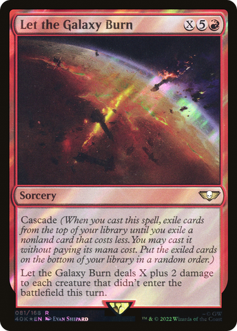Galaxy Sword - Sword of Forge and Frontier [Secret Lair Drop Series] - The Mythic Store | 24h Order Processing