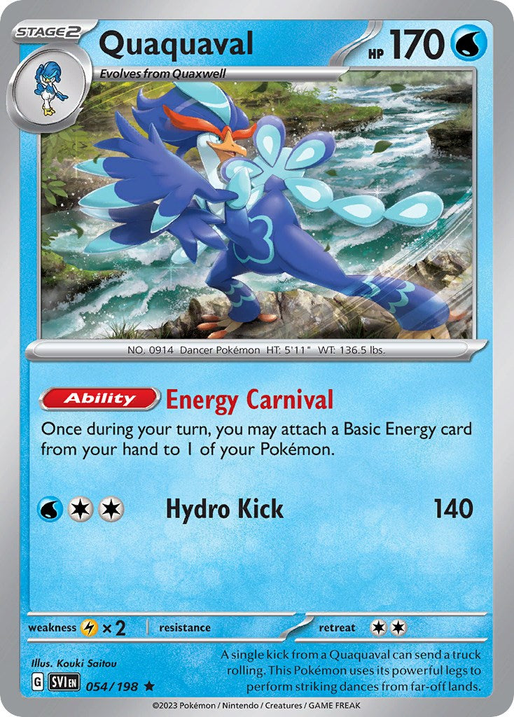 Quaquaval (054/198) (Theme Deck Exclusive) [Scarlet & Violet: Base Set] - The Mythic Store | 24h Order Processing