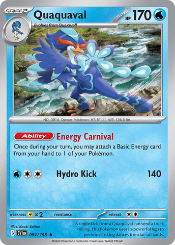 Quaquaval (054/198) (Theme Deck Exclusive) [Scarlet & Violet: Base Set] - The Mythic Store | 24h Order Processing