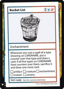 Bucket List [Mystery Booster Playtest Cards] - The Mythic Store | 24h Order Processing