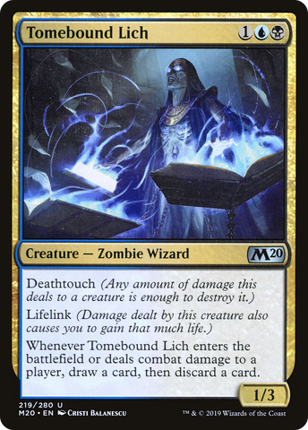 Tomebound Lich [Core Set 2020] - The Mythic Store | 24h Order Processing