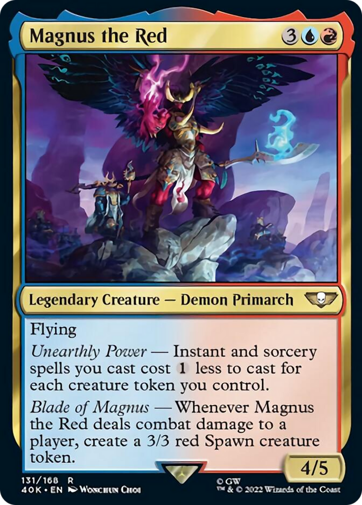Magnus the Red (Surge Foil) [Warhammer 40,000] - The Mythic Store | 24h Order Processing