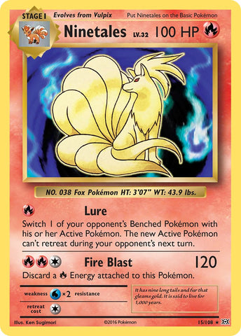 Ninetales (15/108) (Theme Deck Exclusive) [XY: Evolutions] - The Mythic Store | 24h Order Processing