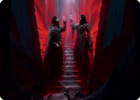 Vampires' Vengeance Art Card [Innistrad: Crimson Vow Art Series] - The Mythic Store | 24h Order Processing