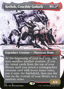 Kethek, Crucible Goliath (Borderless Ichor) [Phyrexia: All Will Be One] - The Mythic Store | 24h Order Processing