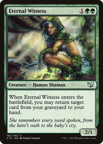 Eternal Witness [Commander 2015] - The Mythic Store | 24h Order Processing