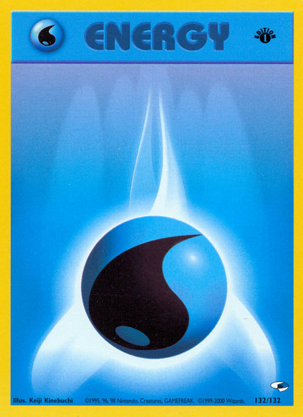 Water Energy (132/132) [Gym Heroes 1st Edition] - The Mythic Store | 24h Order Processing