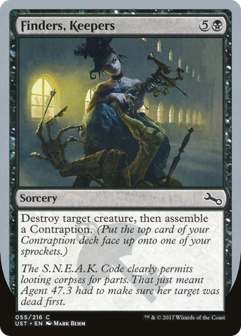 Finders, Keepers [Unstable] - The Mythic Store | 24h Order Processing