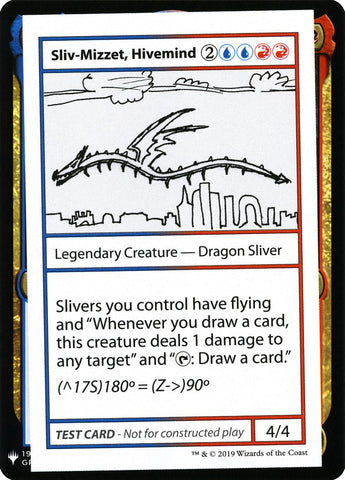 Sliv-Mizzet, Hivemind [Mystery Booster Playtest Cards] - The Mythic Store | 24h Order Processing