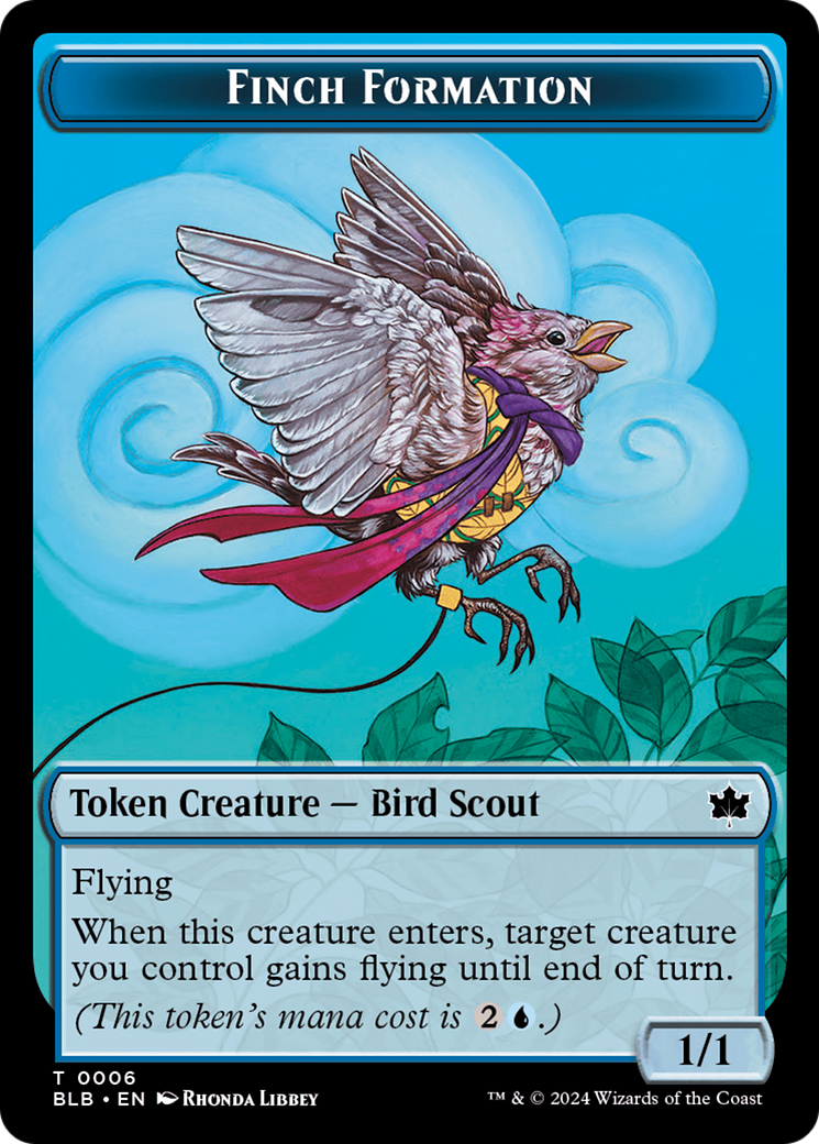 Finch Formation Token [Bloomburrow Tokens] - The Mythic Store | 24h Order Processing