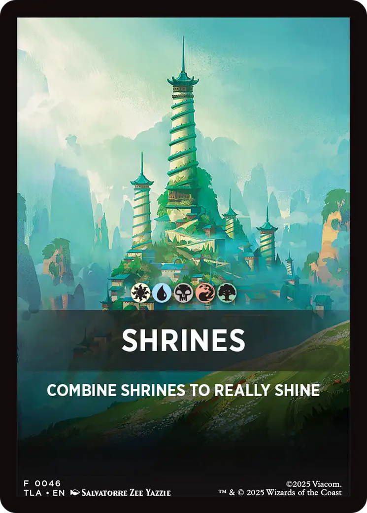 Shrines Theme Card [Avatar: The Last Airbender Tokens] - The Mythic Store | 24h Order Processing