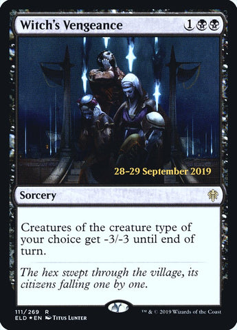 Witch's Vengeance [Throne of Eldraine Prerelease Promos] - The Mythic Store | 24h Order Processing