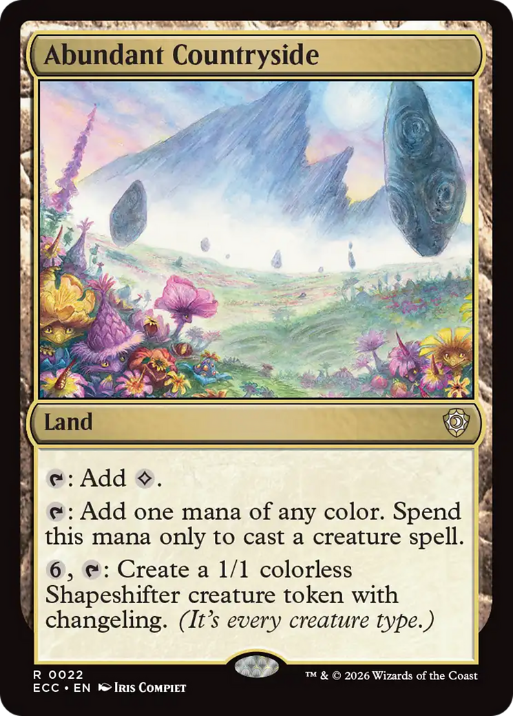 Abundant Countryside [Lorwyn Eclipsed Commander] - The Mythic Store | 24h Order Processing