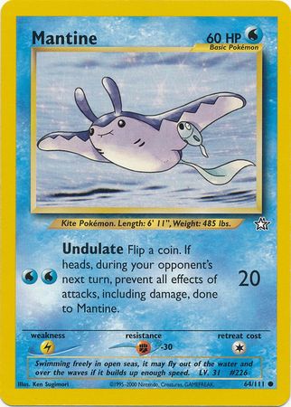 Mantine (64/111) [Neo Genesis Unlimited] - The Mythic Store | 24h Order Processing