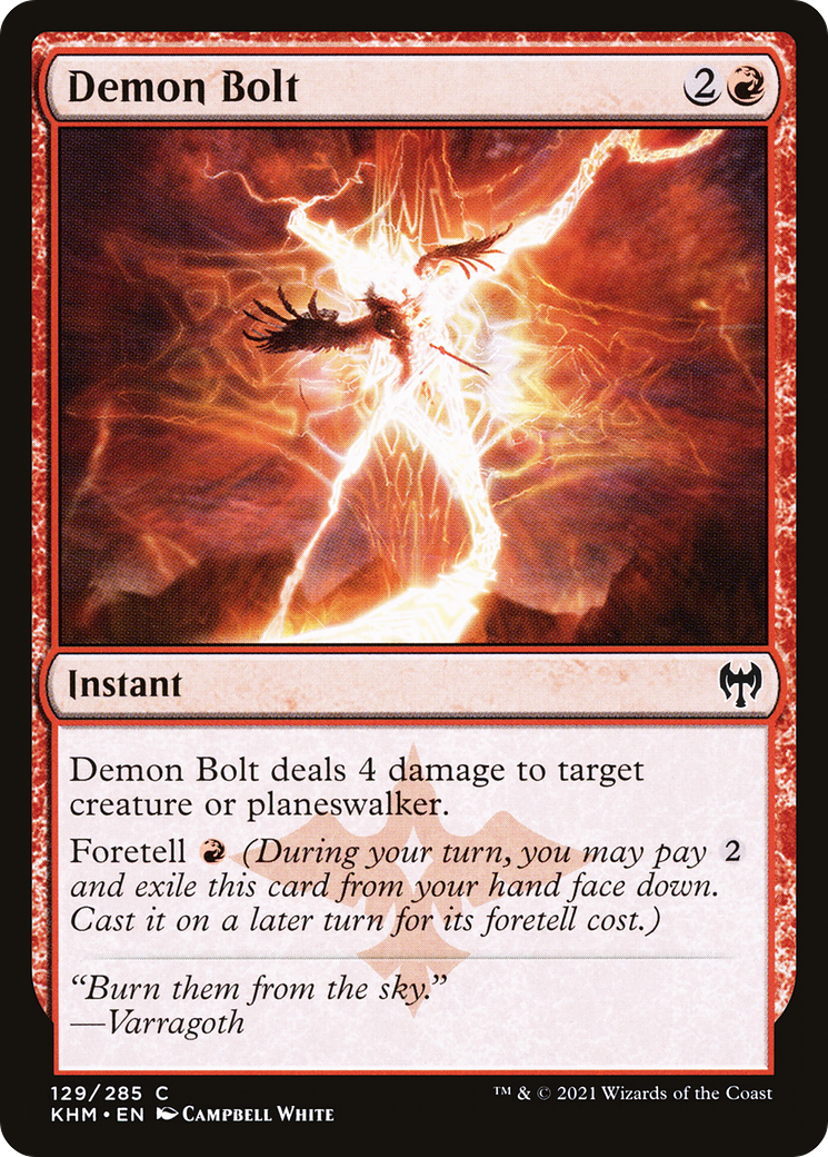 Demon Bolt [Kaldheim] - The Mythic Store | 24h Order Processing