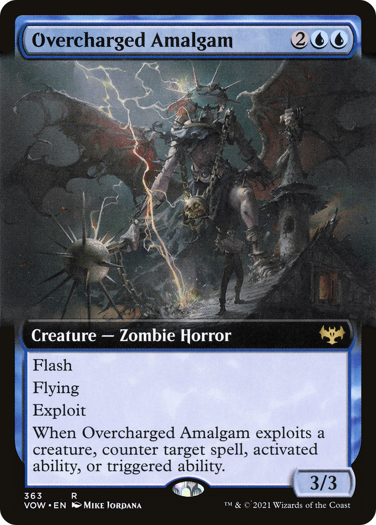 Overcharged Amalgam (Extended Art) [Innistrad: Crimson Vow] - The Mythic Store | 24h Order Processing