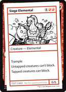 Siege Elemental (2021 Edition) [Mystery Booster Playtest Cards] - The Mythic Store | 24h Order Processing