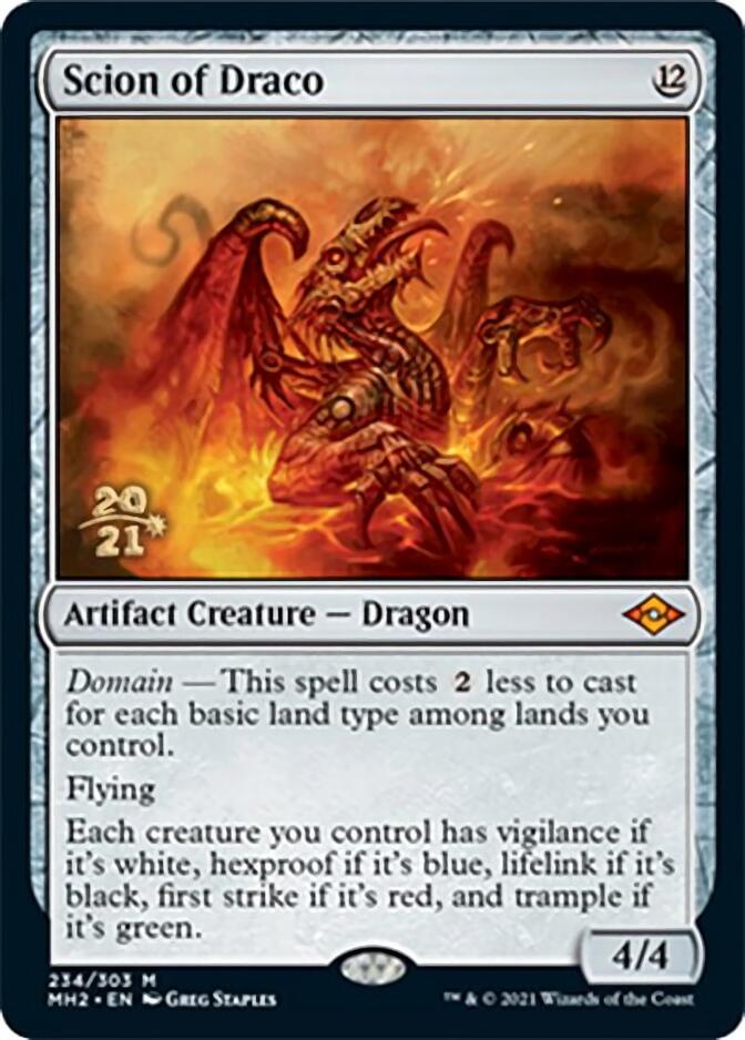 Scion of Draco [Modern Horizons 2 Prerelease Promos] - The Mythic Store | 24h Order Processing