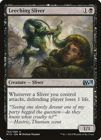 Leeching Sliver [Magic 2015] - The Mythic Store | 24h Order Processing