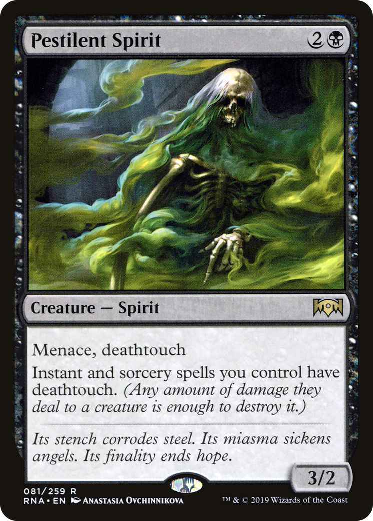 Pestilent Spirit [Ravnica Allegiance] - The Mythic Store | 24h Order Processing