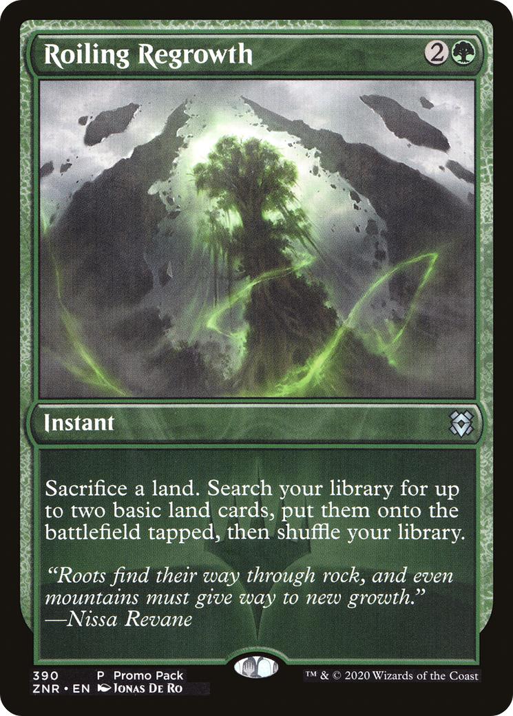 Roiling Regrowth (Promo Pack) [Zendikar Rising Promos] - The Mythic Store | 24h Order Processing