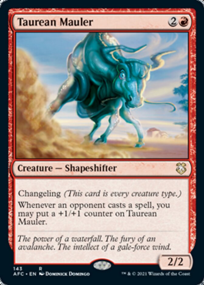 Taurean Mauler [Dungeons & Dragons: Adventures in the Forgotten Realms Commander] - The Mythic Store | 24h Order Processing