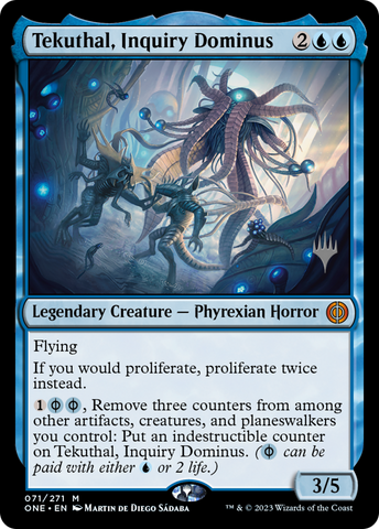 Tekuthal, Inquiry Dominus (Promo Pack) [Phyrexia: All Will Be One Promos] - The Mythic Store | 24h Order Processing