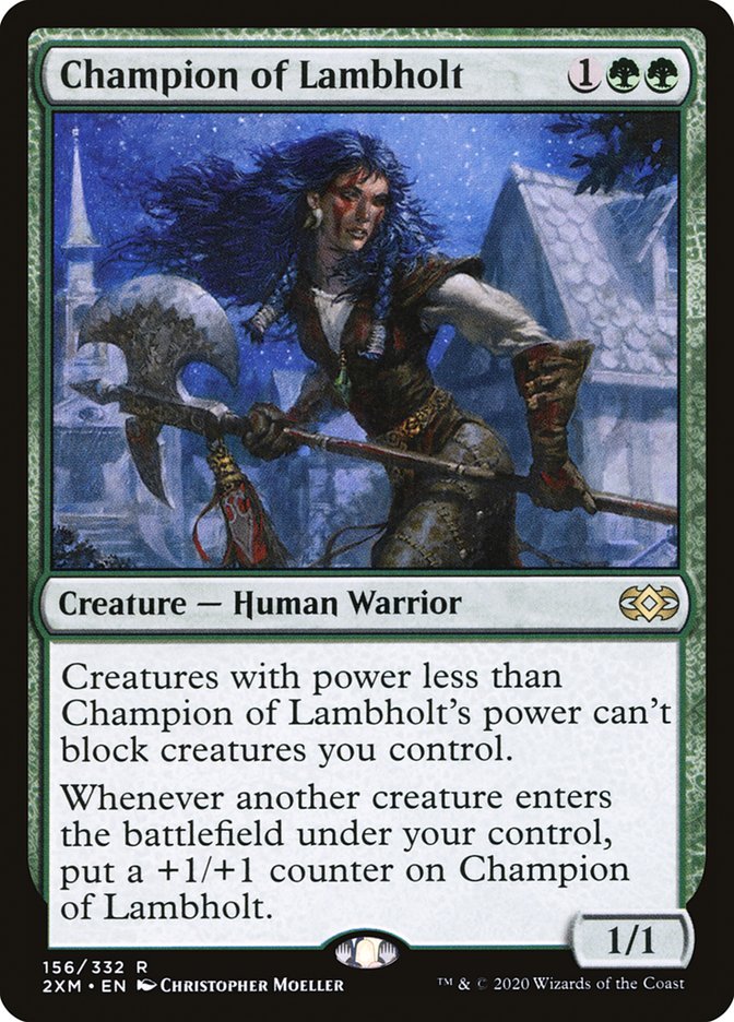 Champion of Lambholt [Double Masters] - The Mythic Store | 24h Order Processing